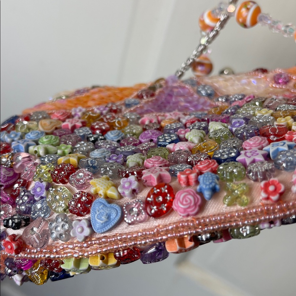 Colorful Beaded Women's Bag - Picture 7 of 7